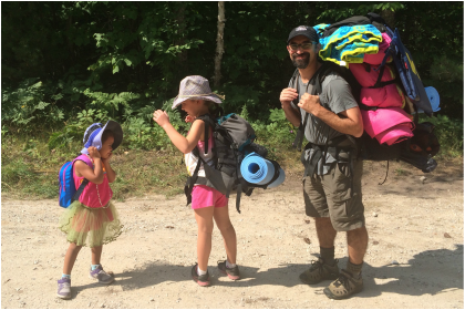 Backpacking in Michigan's Upper Peninsula, 2014